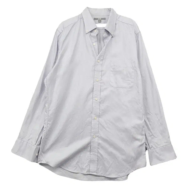 [BUNJANG] Uniqlo Light Blue Shirt L / 유니클로 라이트 블루 셔츠 L