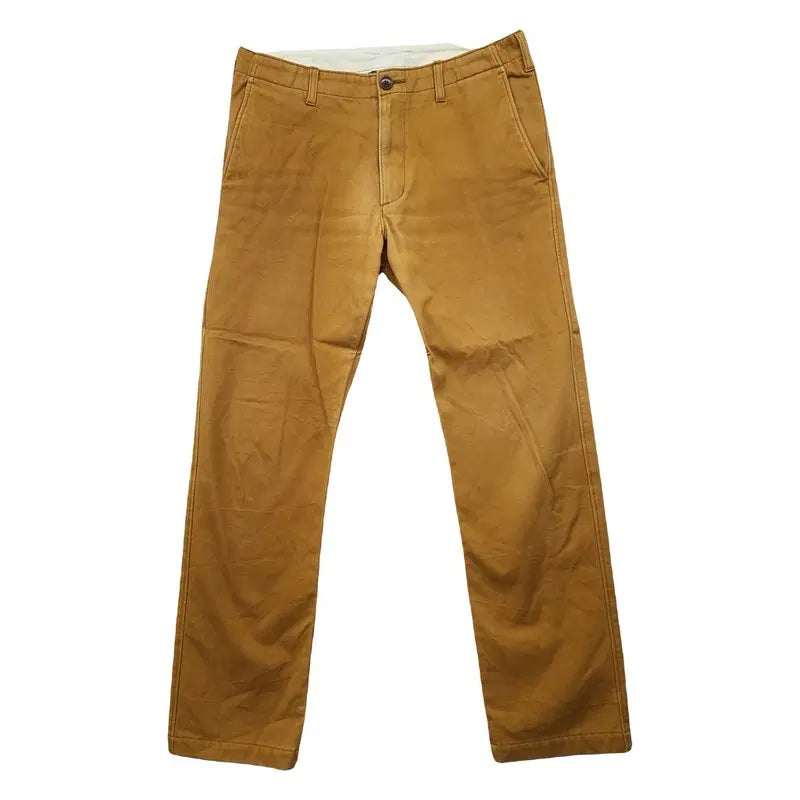 [BUNJANG] Uniqlo Camel Vintage Pants (Size 33) / 유니클로 카멜 빈티지 바지 33