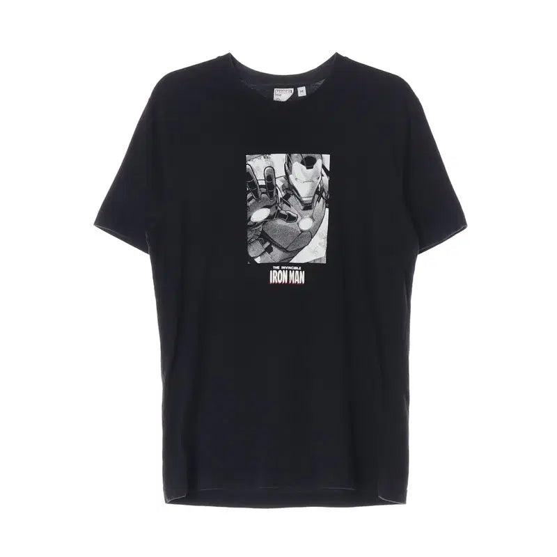 [BUNJANG] Dazzz Cotton Printing Short Sleeve T-Shirt M / 다이즈 코튼 프린팅 반팔 티 M