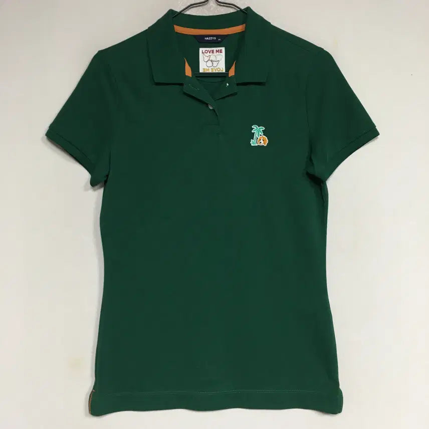 [BUNJANG] Hazzys Ladies Embroidered PK T-Shirt Size 85 / 헤지스 레이디스 자수 PK 티셔츠 85