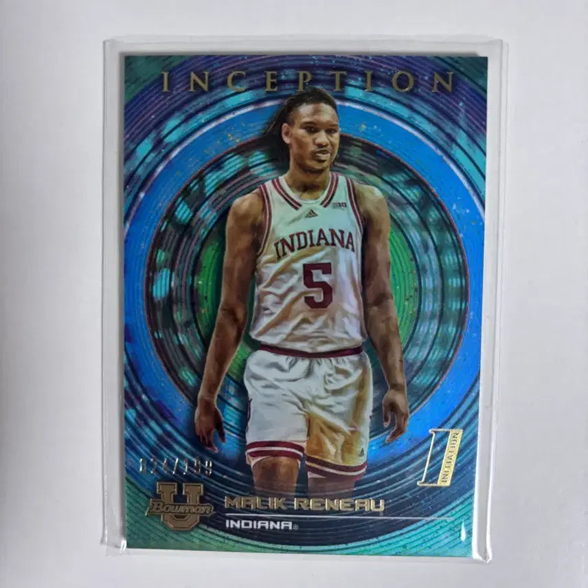 [BUNJANG] Malik Reneau Inception Limited Edition Basketball Card #199 / 말릭 레네우 바우만 199한정 인셉션 농구 카드