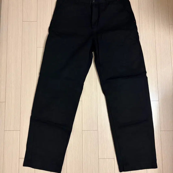 [BUNJANG] Carhartt Black Cotton Pants / 칼하트 블랙 면바지