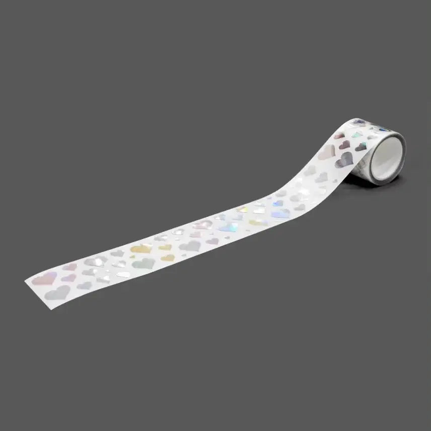 [BUNJANG] Glen Aurora Heart Kiss Cut Masking Tape / 글렌 오로라하트 키스컷