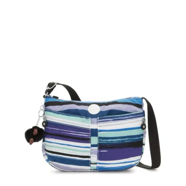 [BUNJANG] Kipling Stripe Women's Crossbody Bag / 키플링 스트라이프 여성 크로스백 가방
