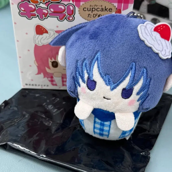 [BUNJANG] Shugo Chara! Ran/Ren/Miki Character Cupcake Donut Dessert Plush Keychain / 캐캐체 캐릭캐릭체인지 토마 컵케이크 도넛 디저트 인형키링