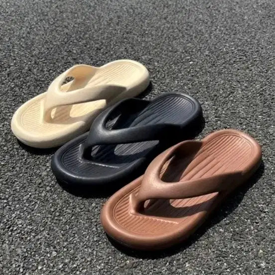 [BUNJANG] Skinnybee Cloud Flip-Flops Black / 스키니비 클라우드 쪼리 블랙 240~245