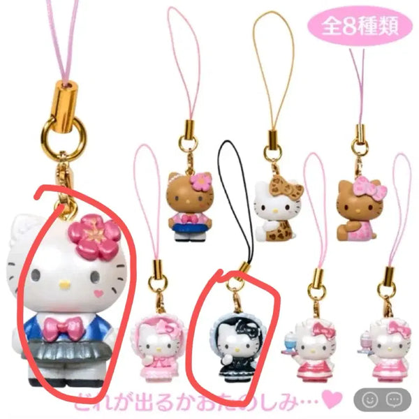 [BUNJANG] Sanrio Hello Kitty Lovely Frill Series Mascot Strap / 헬로키티 러블리 프릴 시리즈 마스코트 스트랩