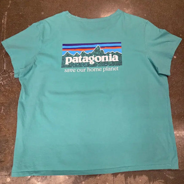 [BUNJANG] Patagonia Made in Mexico Mint T-Shirt XL / 파타고니아 Made in Mexico 민트 반팔티