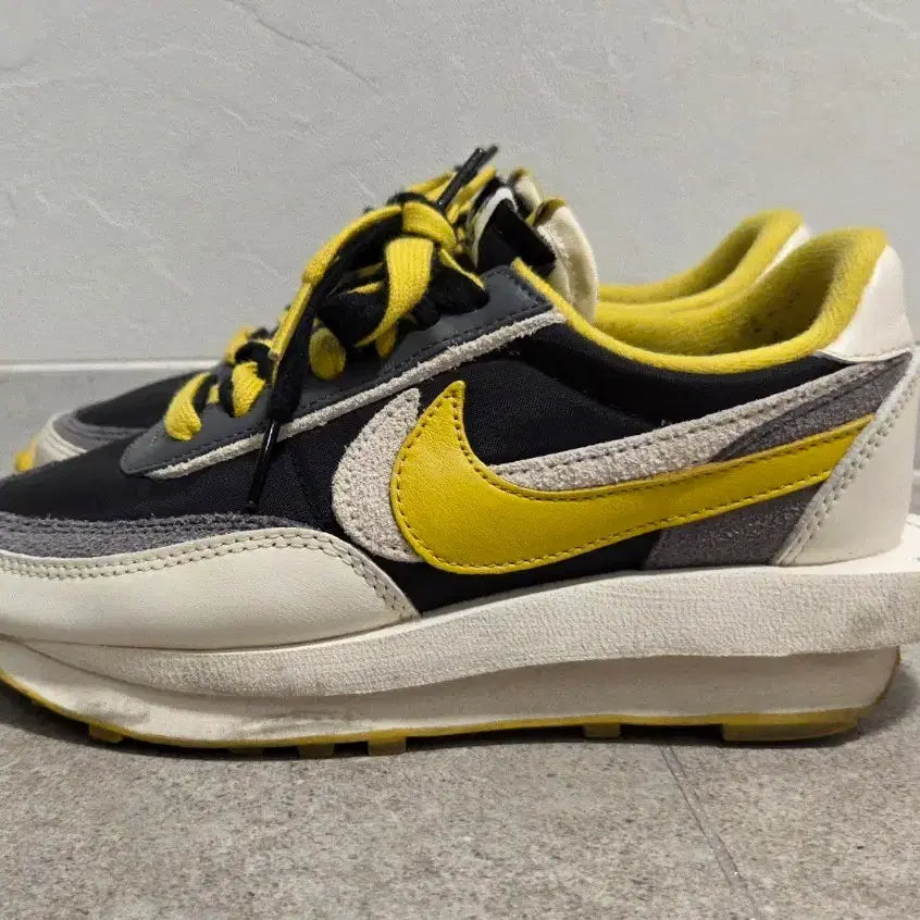 [BUNJANG] Nike x Sacai x Undercover LDWaffle Black Bright Citron / 나이키 x 사카이 x 언더커버 ld와플 블랙 브라이트 시트론 235
