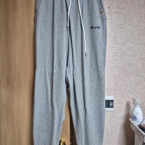 [BUNJANG] Mihara Yasuhiro Training Pants Grey/Black / 미하라 야스히로 트레이닝 팬츠 그레이/블랙