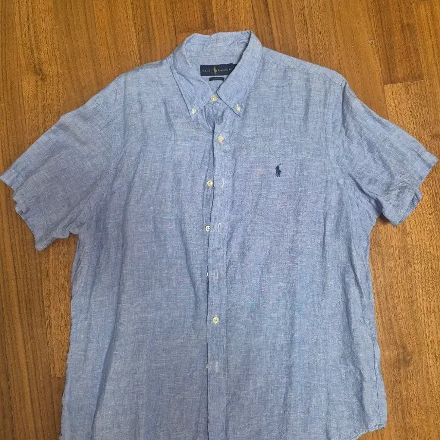 [BUNJANG] Polo Ralph Lauren Linen Shirt L / 폴로린넨셔츠 L