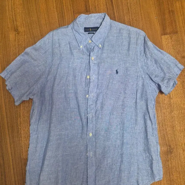 [BUNJANG] Polo Ralph Lauren Linen Shirt L / 폴로린넨셔츠 L