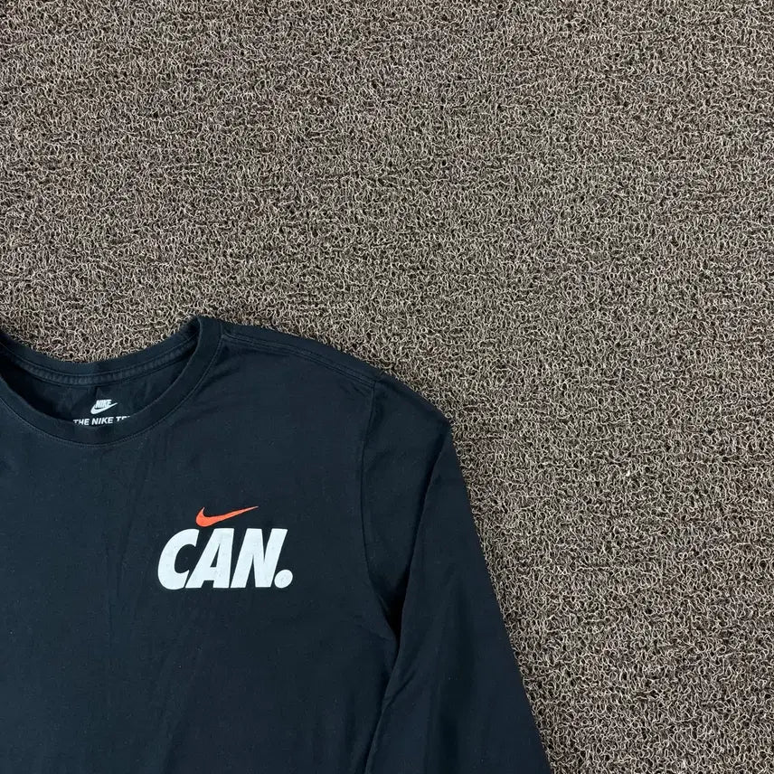 [BUNJANG] Nike Swoosh Logo Long Sleeve T-Shirt XL / 나이키 Can 스우시 로고 롱슬리브