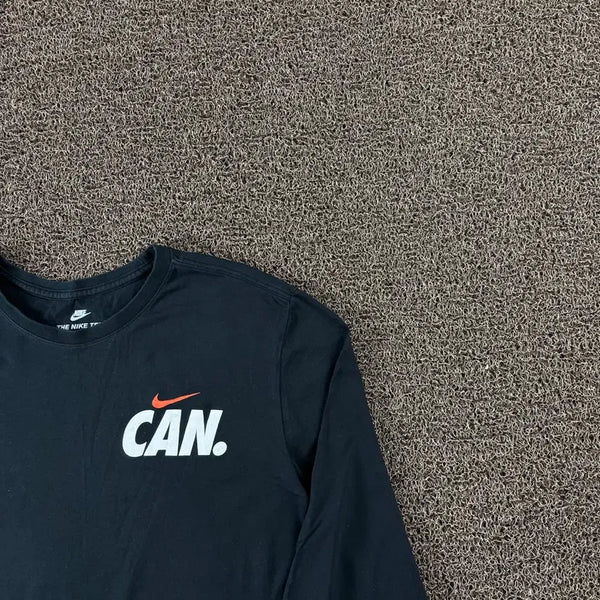 [BUNJANG] Nike Swoosh Logo Long Sleeve T-Shirt XL / 나이키 Can 스우시 로고 롱슬리브