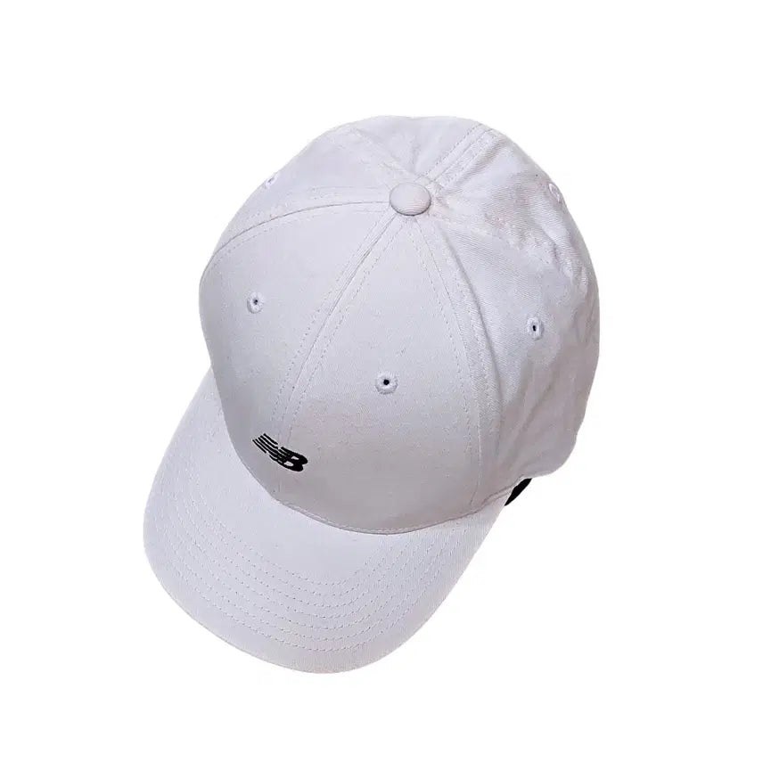 [BUNJANG] New Balance Minimalist Baseball Cap White 16814 / 뉴발란스 미니멀 야구모자 55 화이트 16814