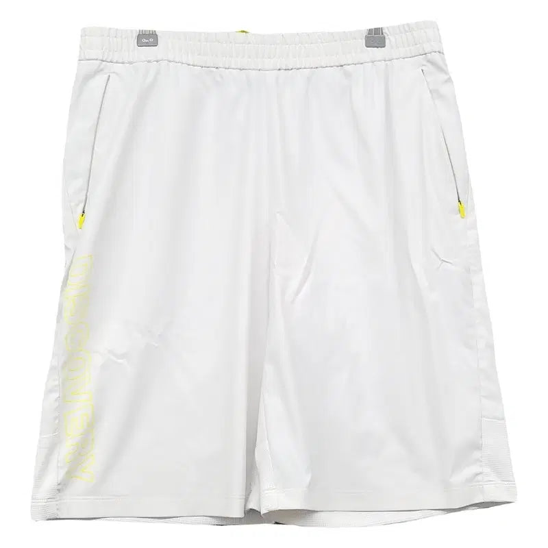[BUNJANG] Discovery Functional White Training Shorts (Size 34/86) / 디스커버리 화이트 기능성 트레이닝 반바지 34(86)