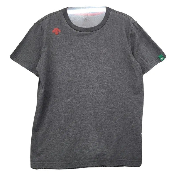 [BUNJANG] Descente Functional Training T-Shirt Gray Size 95 / 데상트 그레이 기능성 트레이닝 반팔티 95