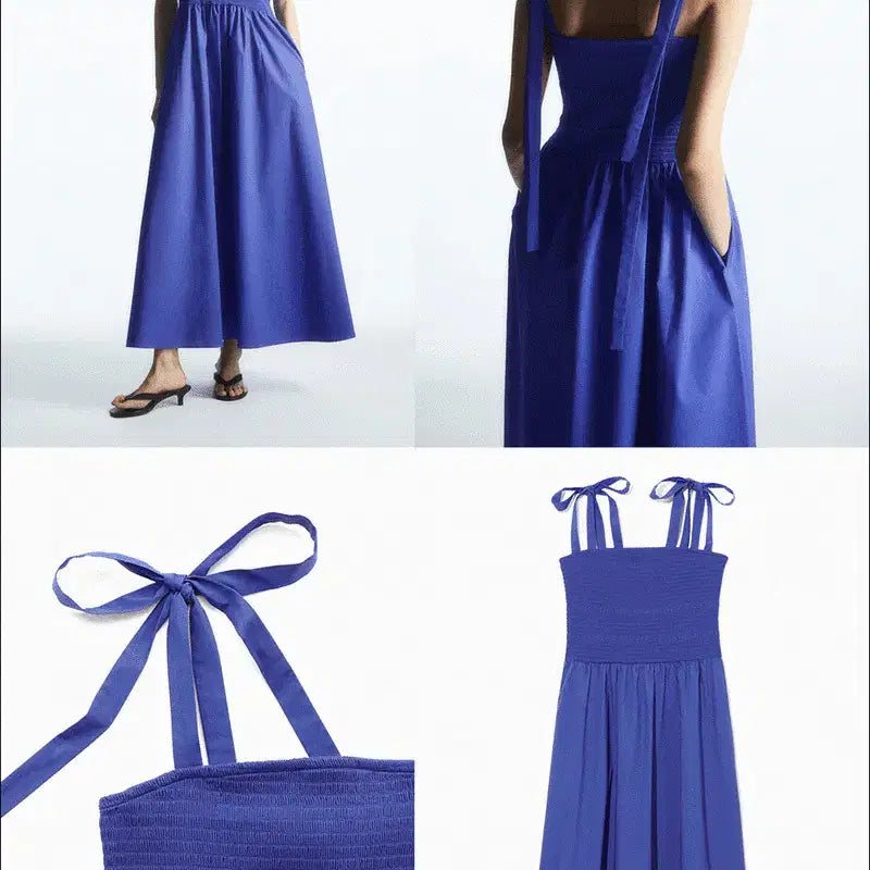 [BUNJANG] COS Ribbed Tank Dress / COS 코스 탱크탑 리본 드레스 원피스 M