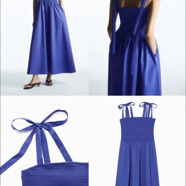 [BUNJANG] COS Ribbed Tank Dress / COS 코스 탱크탑 리본 드레스 원피스 M