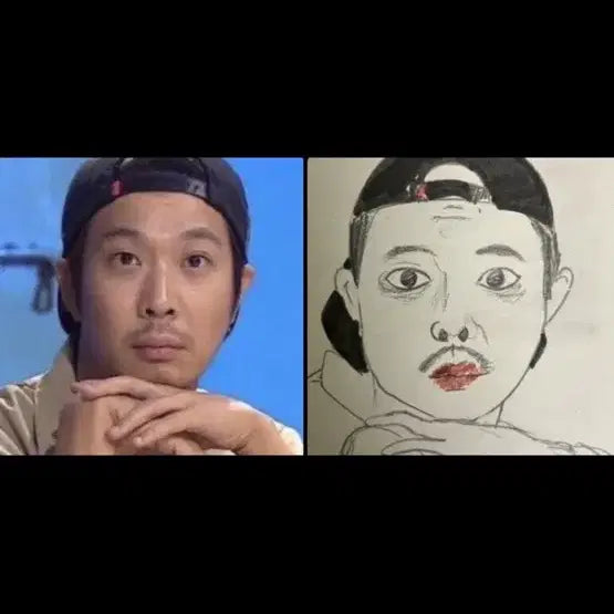 [BUNJANG] Custom Portrait Drawing Service by Elementary Student / 그림그려드려요 (초등학교5학년입니당)