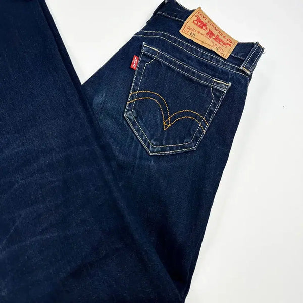 [BUNJANG] Levi's 921 Original Blue Denim Pants (Size 28) / 리바이스 921 오리지널 진청 데님팬츠 (28인치 여성추천)