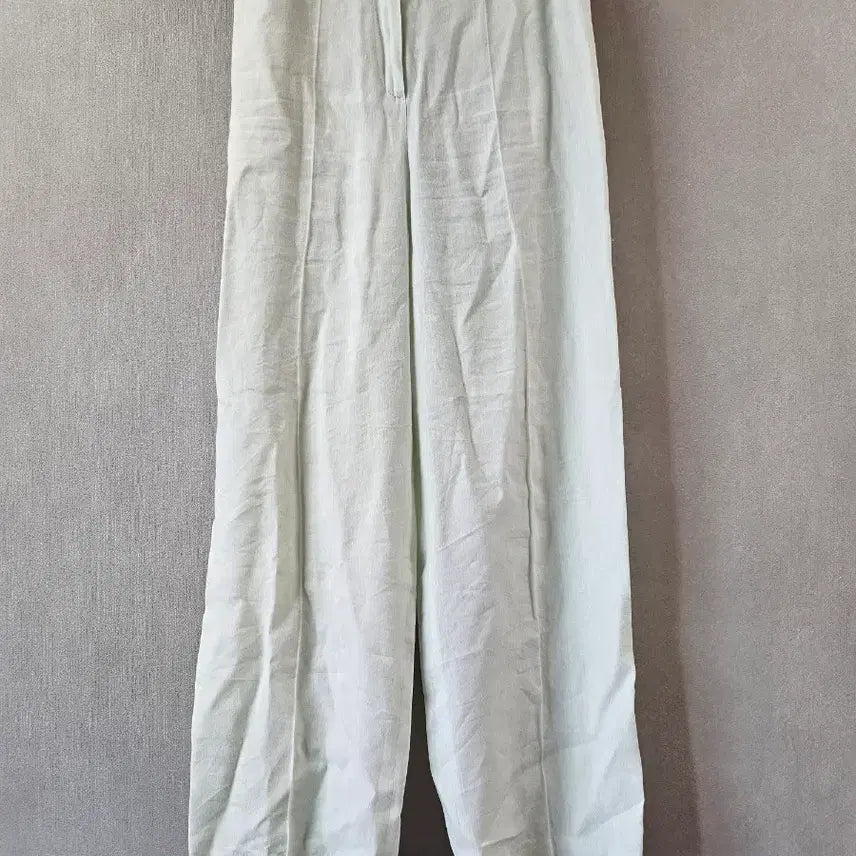 [BUNJANG] The Cashmere High-Waisted Linen Wide Pants / 2020.더캐시미어 )하이웨이스트 린넨 와이드 팬츠