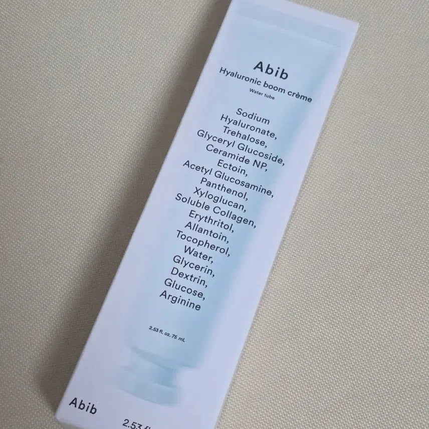 [BUNJANG] Abib Hyaluronik Boom Cream Water Tube 75ml / 아비브 히알루로닉 붐 크림 워터튜브 75ml