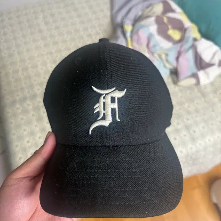 [BUNJANG] Fear of God Black Baseball Cap / 피어 오브 갓 볼캡 블랙