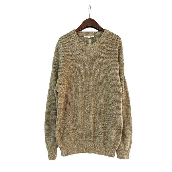 [BUNJANG] KIMUER Washable Crewneck Knit Sage Green M / 키뮤어 워셔블 크루넥 니트 세이지그린 M 정품