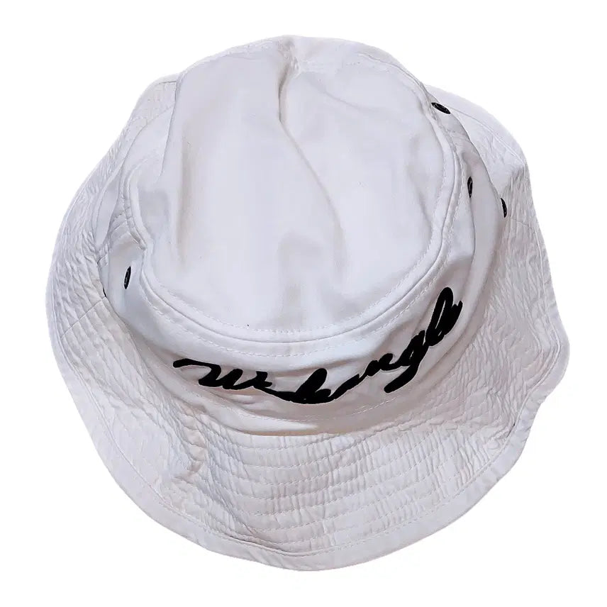 [BUNJANG] W.Angle Street Bucket Hat White / 와이드앵글 스트릿한 버킷햇모자 56 화이트 16952