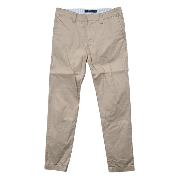 [BUNJANG] Polo Ralph Lauren Beige Cotton Pants Women's Size 4 (160/72A) / 폴로 랄프로렌 베이지 여자 면바지 4 160/72A