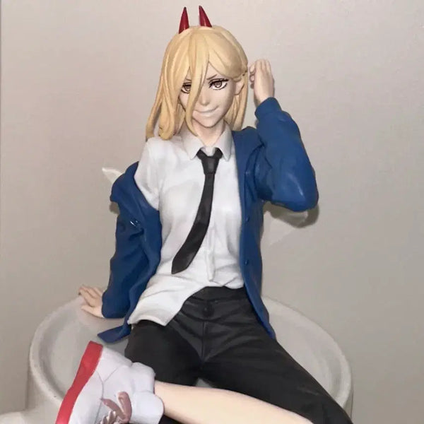 [BUNJANG] Chainsaw Man Power Noodle Stopper Figure / 체인소맨 파워 피규어 누들스토퍼