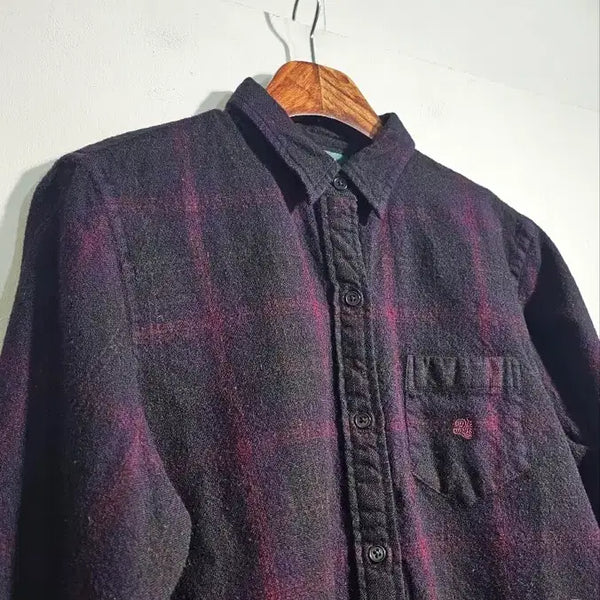 [BUNJANG] Polo Ralph Lauren 100% Wool Checkered Shirt / 폴로 로렌랄프로렌 울100% 체크셔츠 C717
