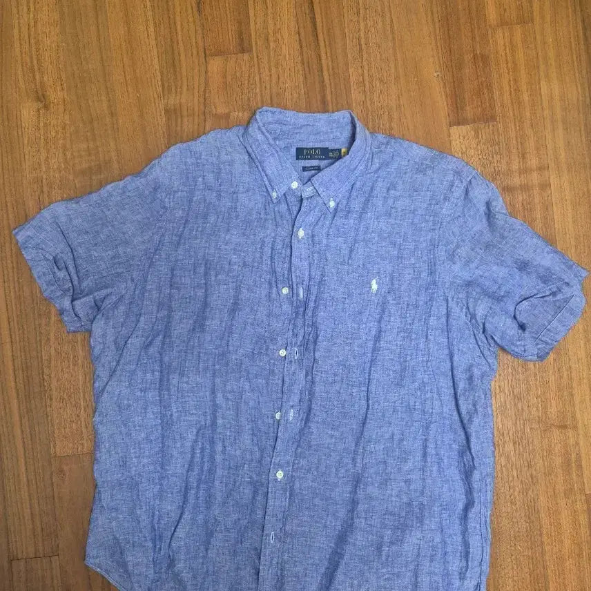 [BUNJANG] Polo Ralph Lauren Linen Shirt XXL / 폴로린넨셔츠 XXL