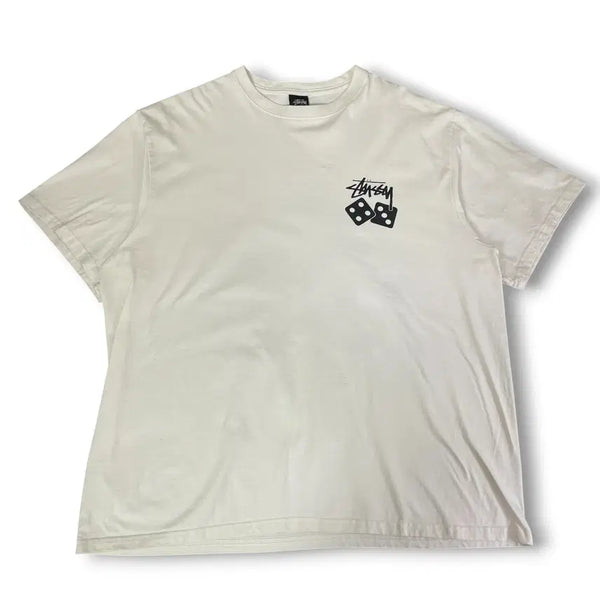 [BUNJANG] Stussy Dice Logo Pigment Short Sleeve T-Shirt XL / 스투시 다이스 로고 피그먼트 반팔티 XL