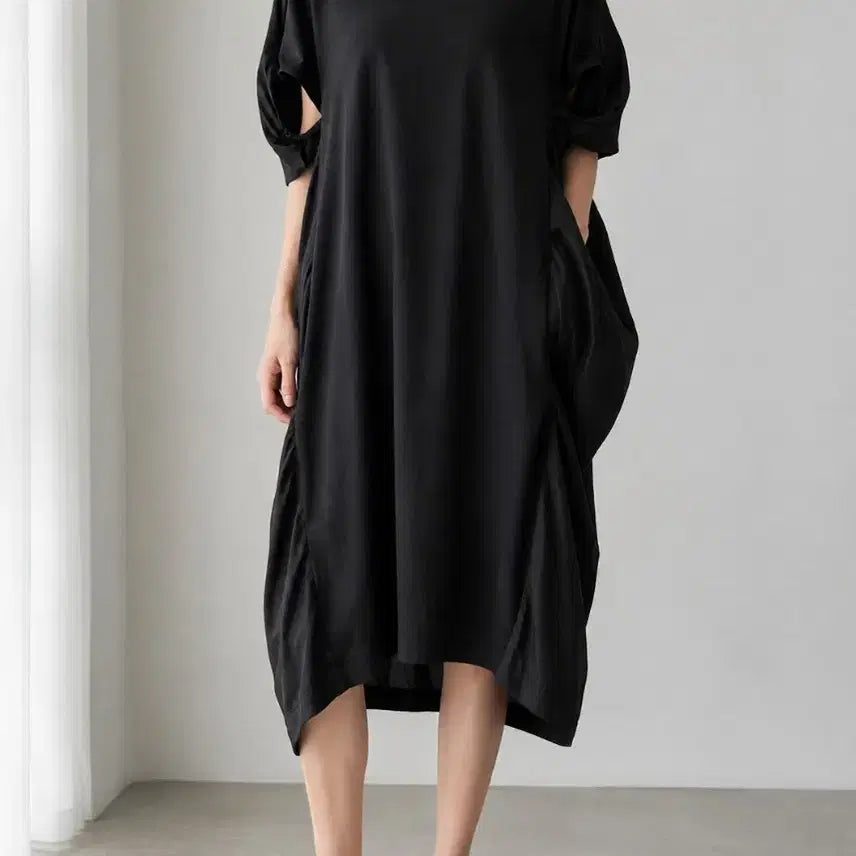[BUNJANG] COS Black Midi Dress / COS  원피스