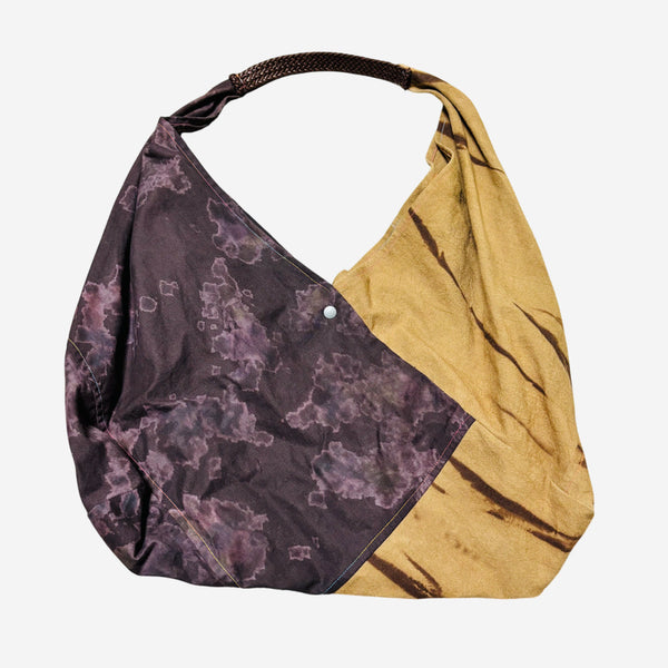 [BUNJANG] Hippie Vintage Tie-Dye Patchwork Shoulder Bag / 히피 빈티지 타이다이 패치워크 숄더백