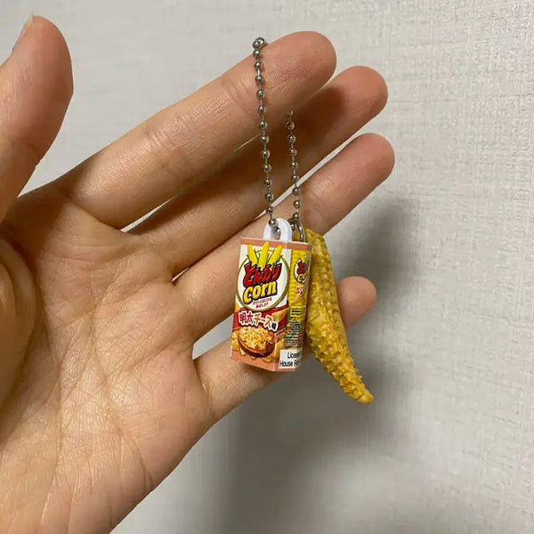 [BUNJANG] Corn Soup Miniature Keychain / 콘스프 열쇠고리 미니어처