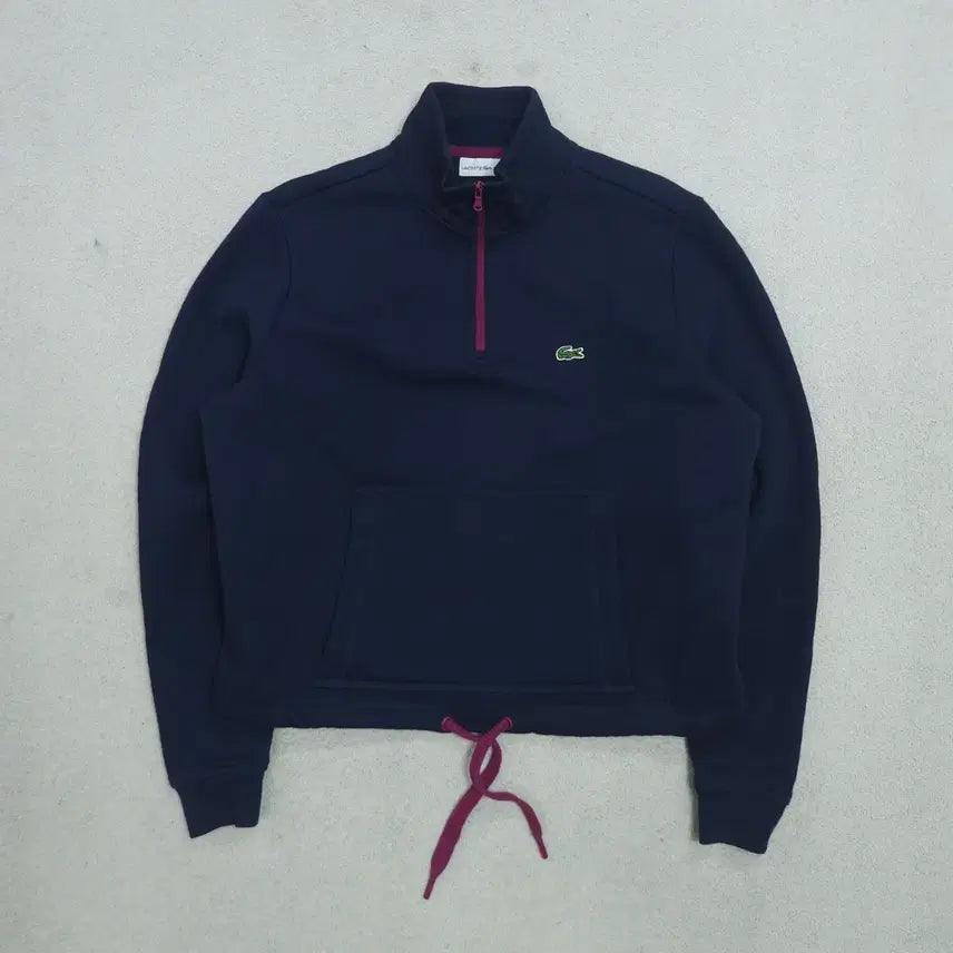 [BUNJANG] Lacoste Half Zip Sweatshirt / 라코스테 하프 집업 맨투맨 36