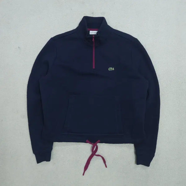 [BUNJANG] Lacoste Half Zip Sweatshirt / 라코스테 하프 집업 맨투맨 36