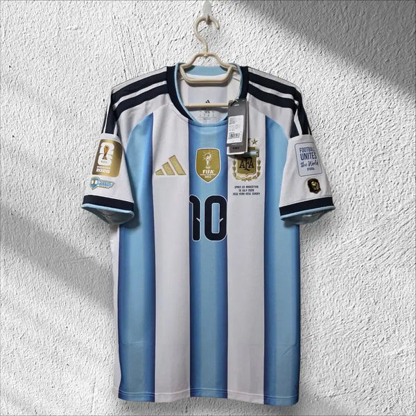 [BUNJANG] Argentina 2026-2028 Home Lionel Messi Football Jersey (World Cup Final Full Patch) - Size L / 아르헨티나 26-28 홈  메시 국내 L (월드컵 결승 풀패치)