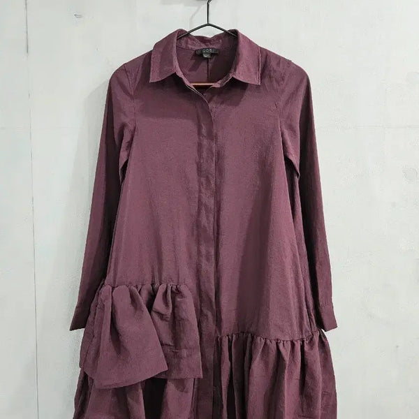 [BUNJANG] COS Frill Shirt Dress EUR 32 / COS 프릴 셔츠 원피스 EUR 32