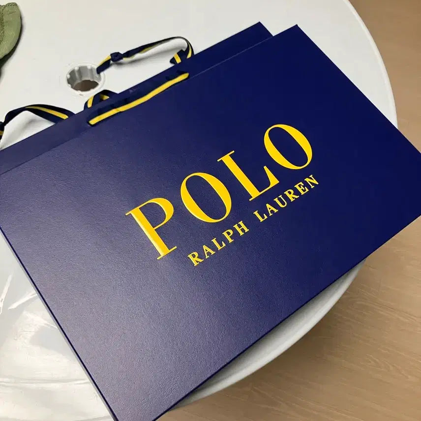 [BUNJANG] Polo Ralph Lauren Fringe Virgin Wool Scarf / 폴로 랄프로렌 프린지 버진 울 머플러