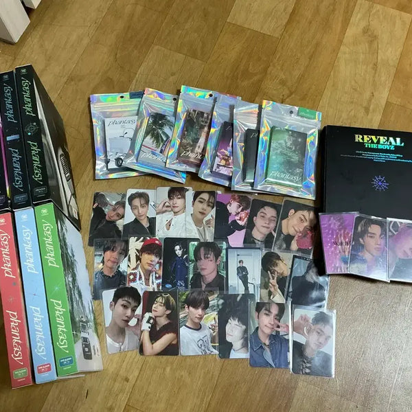 [BUNJANG] The Boyz Bundle Set Album Photocard / 더보이즈 굿즈 일괄 처분 앨범 포카 theboys