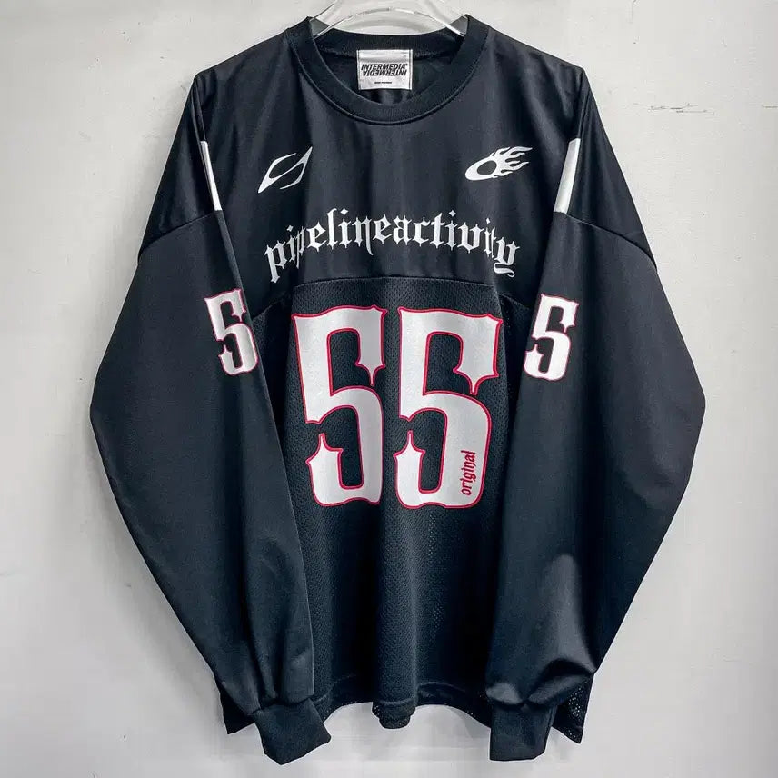 [BUNJANG] Dr. Vintage 55 Mesh Long Sleeve Jersey (FREE SIZE) / [새상품] 55 메쉬 긴팔 져지 (FREE) AF802