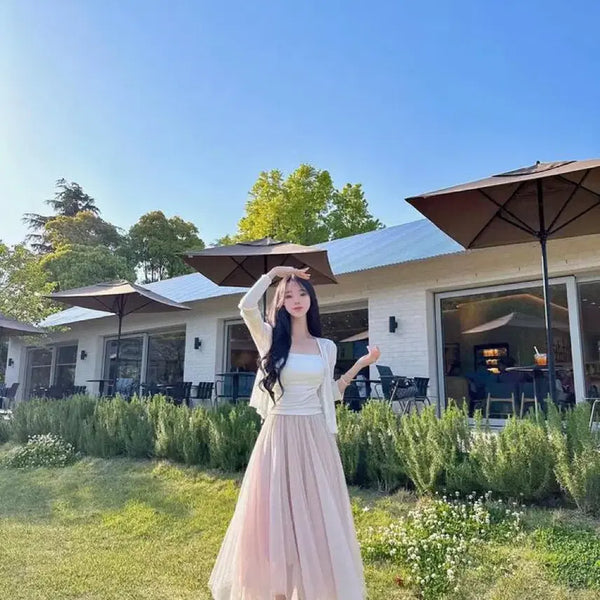 [BUNJANG] Mayoon Summer Airy Cool Cardigan - Ivory / 메이윤 여름 살랑 쿨 가디건