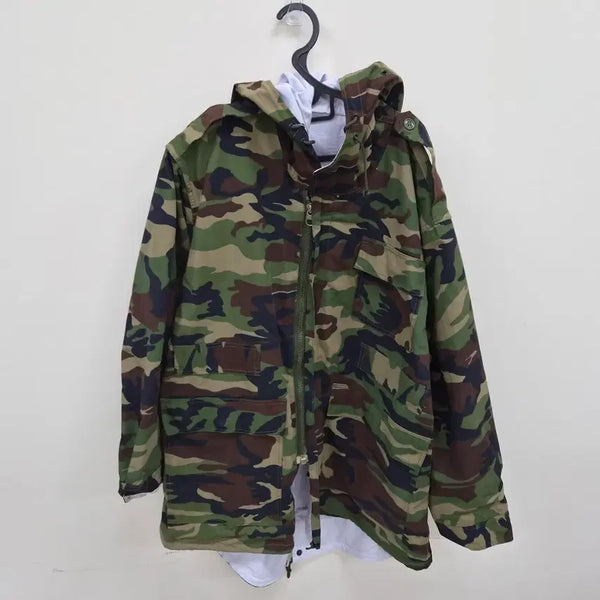 [BUNJANG] Army Combat Ski Parka Shell Jacket / 육군 전투복 스키파카 외피 자켓