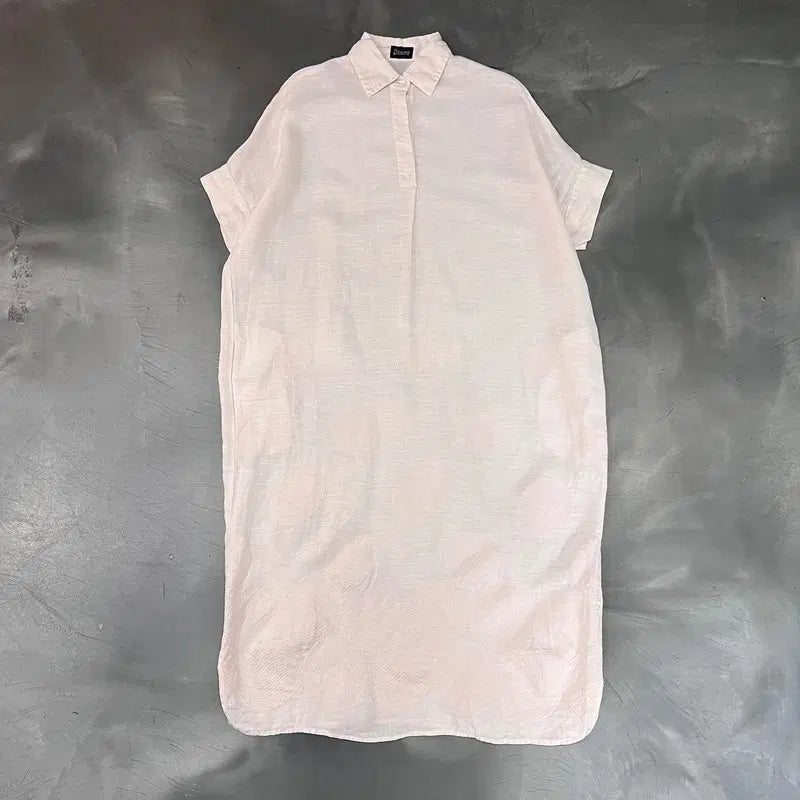 [BUNJANG] Erno Linen Half Sleeve Dress / 에르노 린넨 하프 슬리브 원피스 +명품감정서 y18905