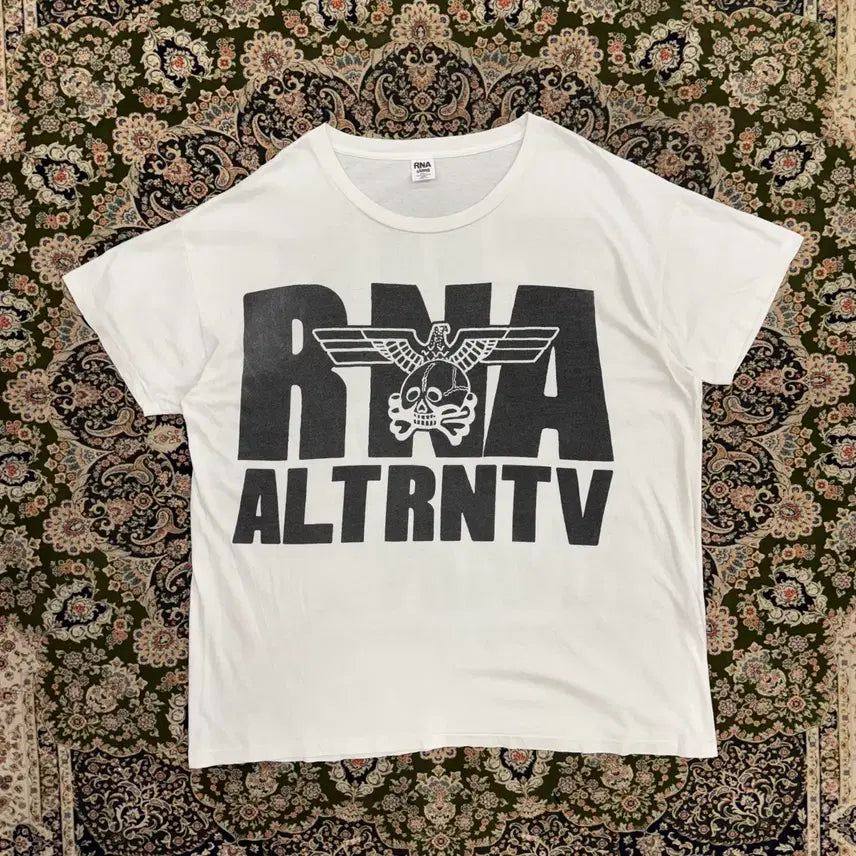 [BUNJANG] RNA Slang 90s Punk Oversized T-Shirt / [3XL] 90s RNA slang 펑크 티셔츠