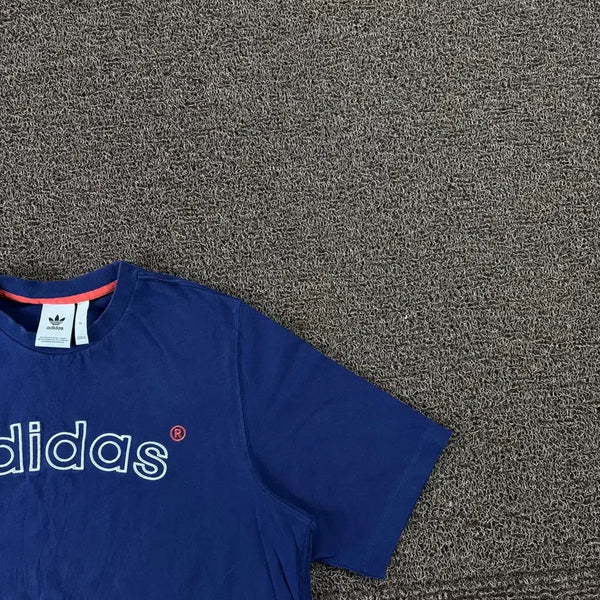 [BUNJANG] Adidas Original Big Logo Short Sleeve T-Shirt / 아디다스 빅로고 오리지널 반팔 티셔츠
